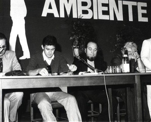 Il regista Marco Ferreri - premio CerviaAmbiente 1979